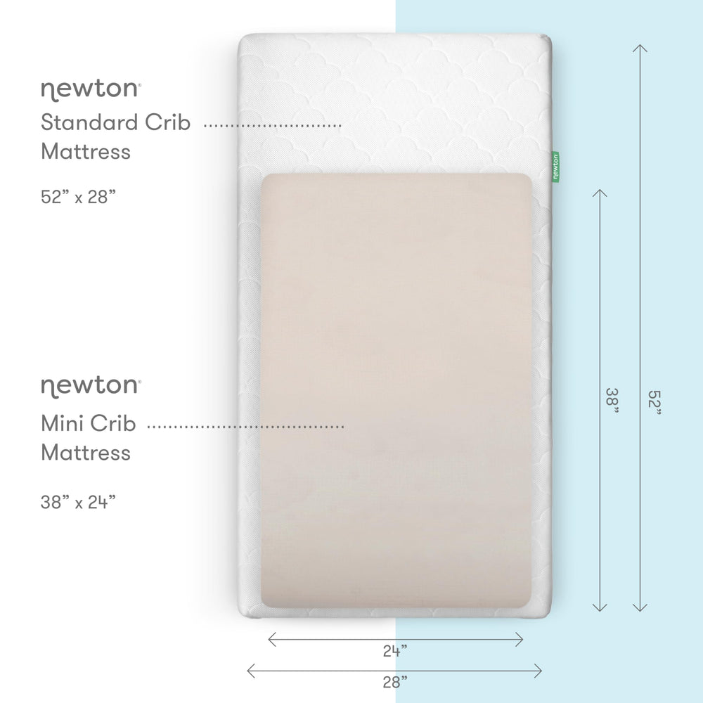 Close-up of organic muslin fabric by Newton Baby showing soft breathable texture.