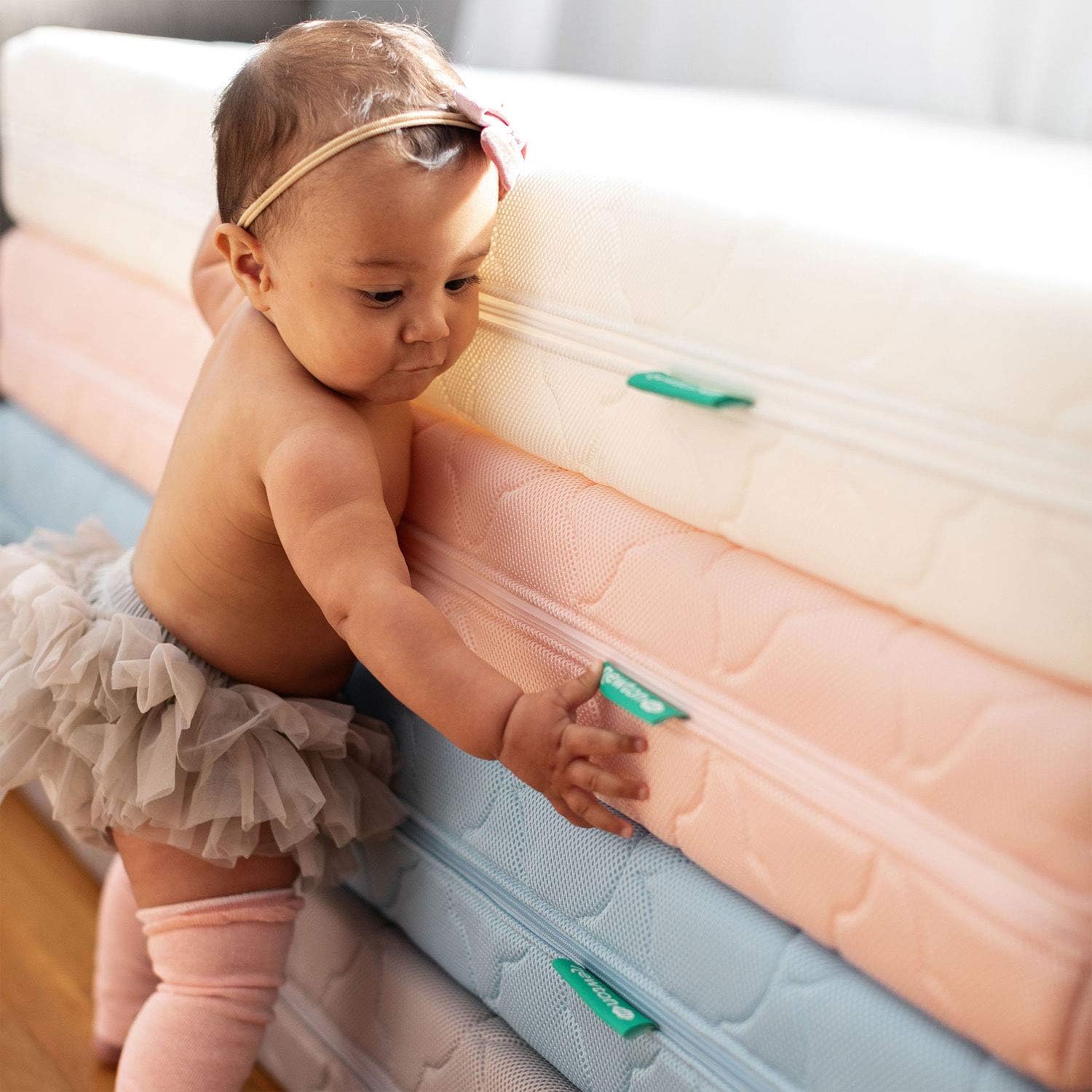 Newton Baby Waterproof Extra Cover 52x28 inches fits waterproof crib mattresses.