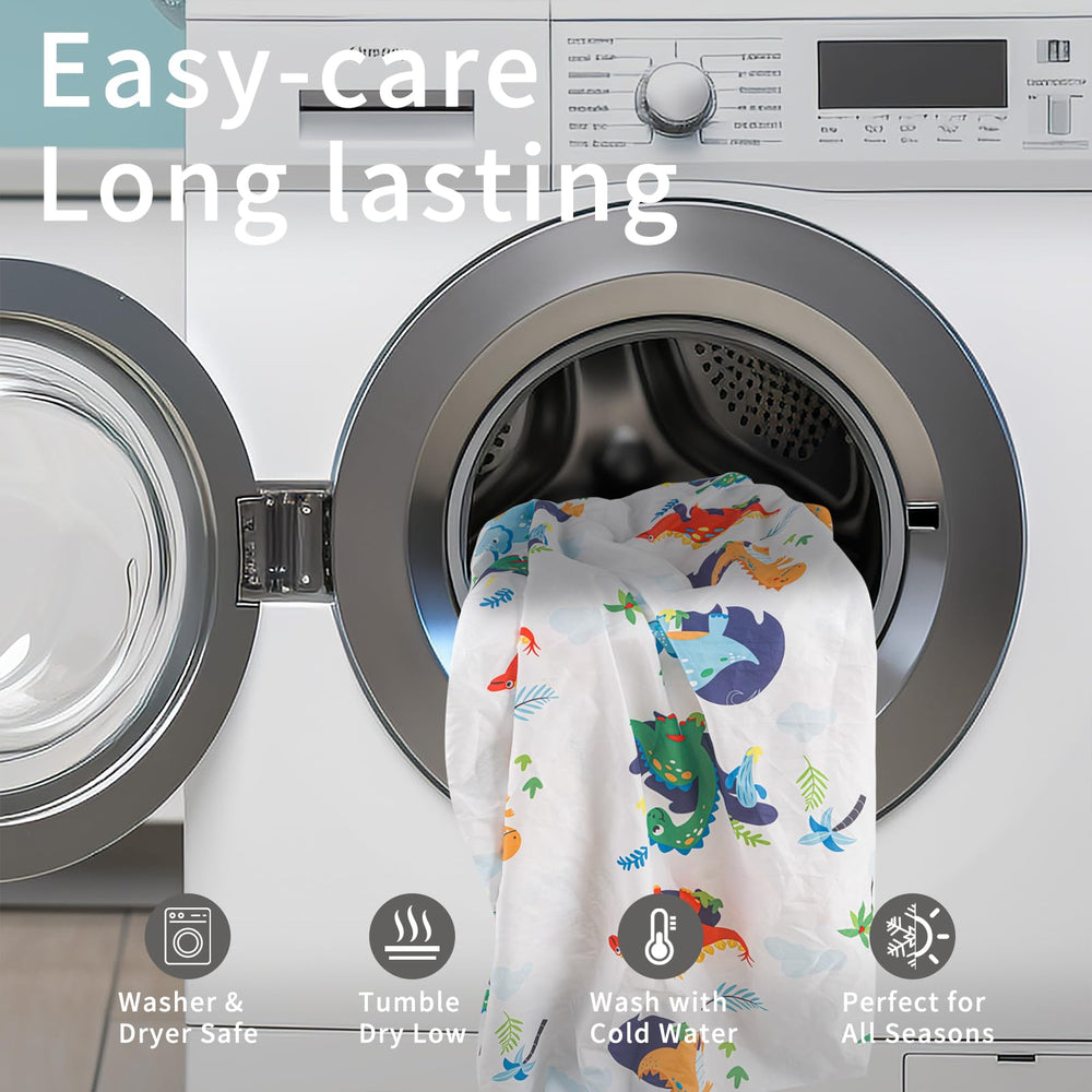 Newvenper crib sheet adds soft color to bedtime