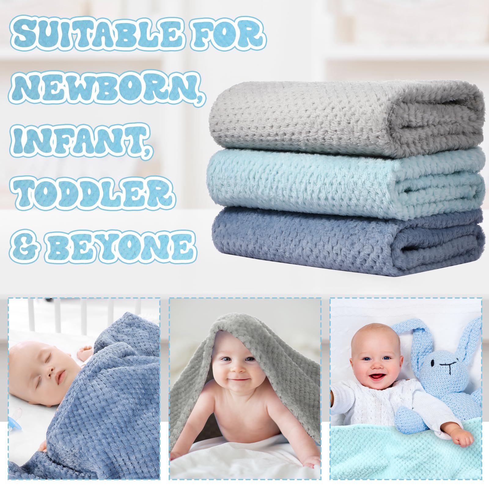 Newwiee blanket on stroller seat, easy to cover and protect while out