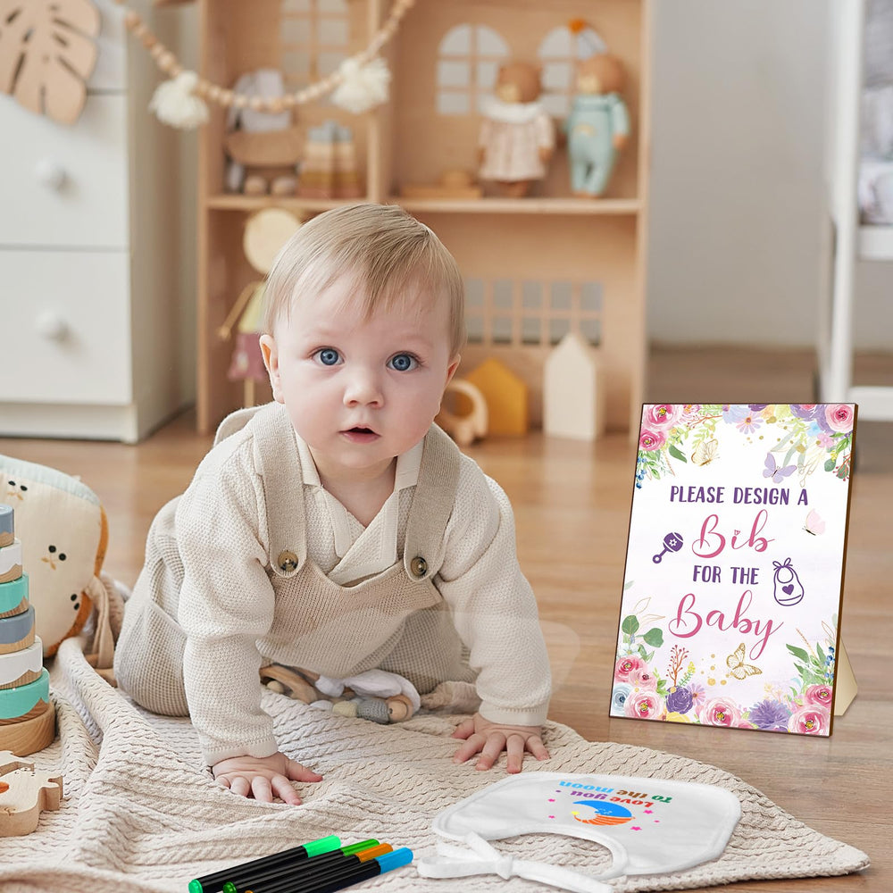 Newwiee kit enables fun baby gift decorating for parties.