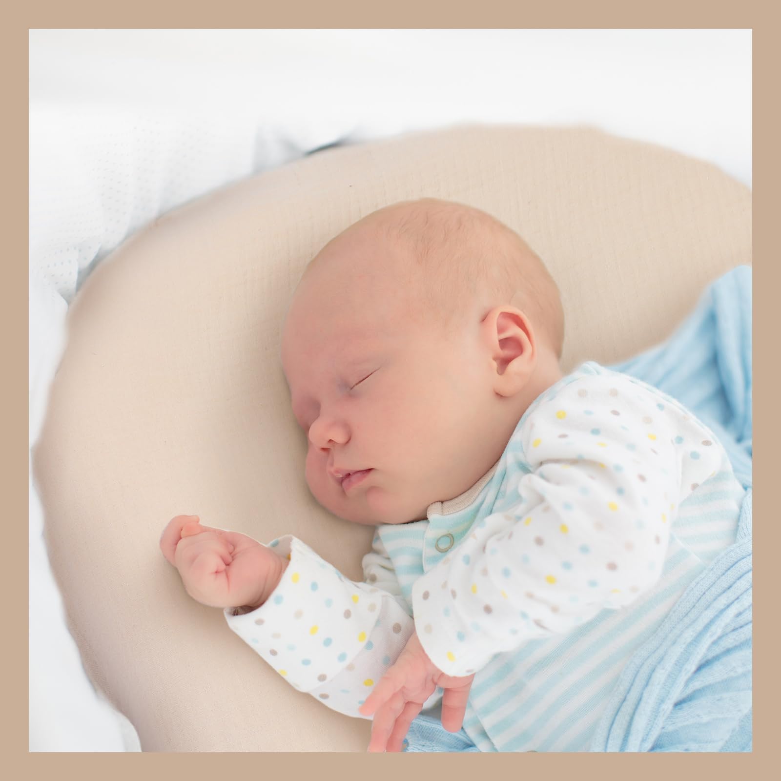Newwiee Muslin cover machine-washable for easy care