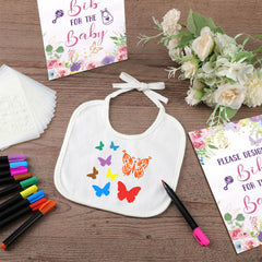 Newwiee wooden baby shower sign made from durable wood chips.