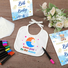 Newwiee wooden sign for baby shower games and decor.