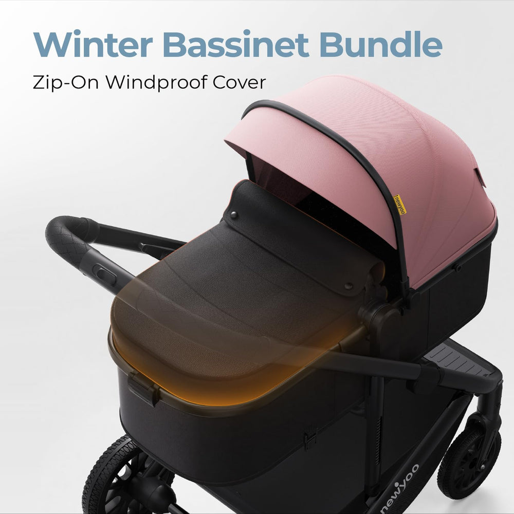 newyoo Nestro 516M pink under-seat storage keeps essentials close