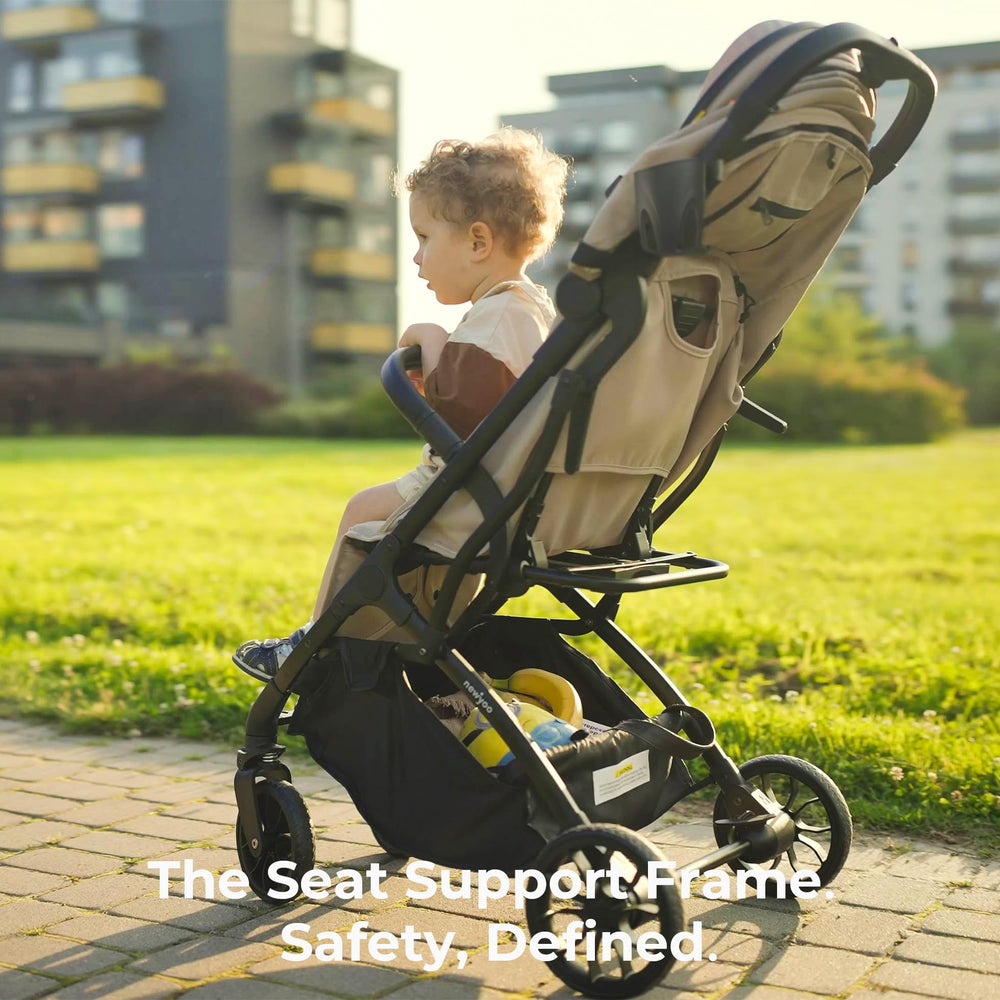 newyoo GlideTow TR18M lay-flat seat supports naps on the go.