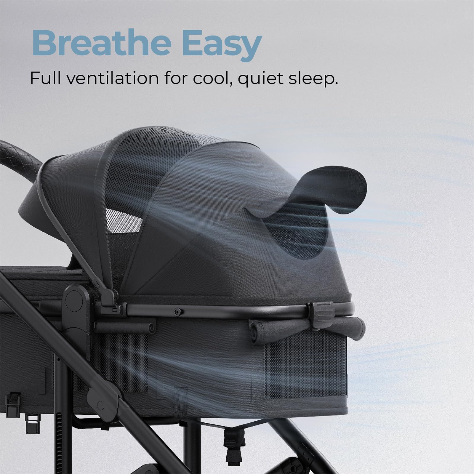 newyoo Nestro 516M ample under-seat storage for essentials