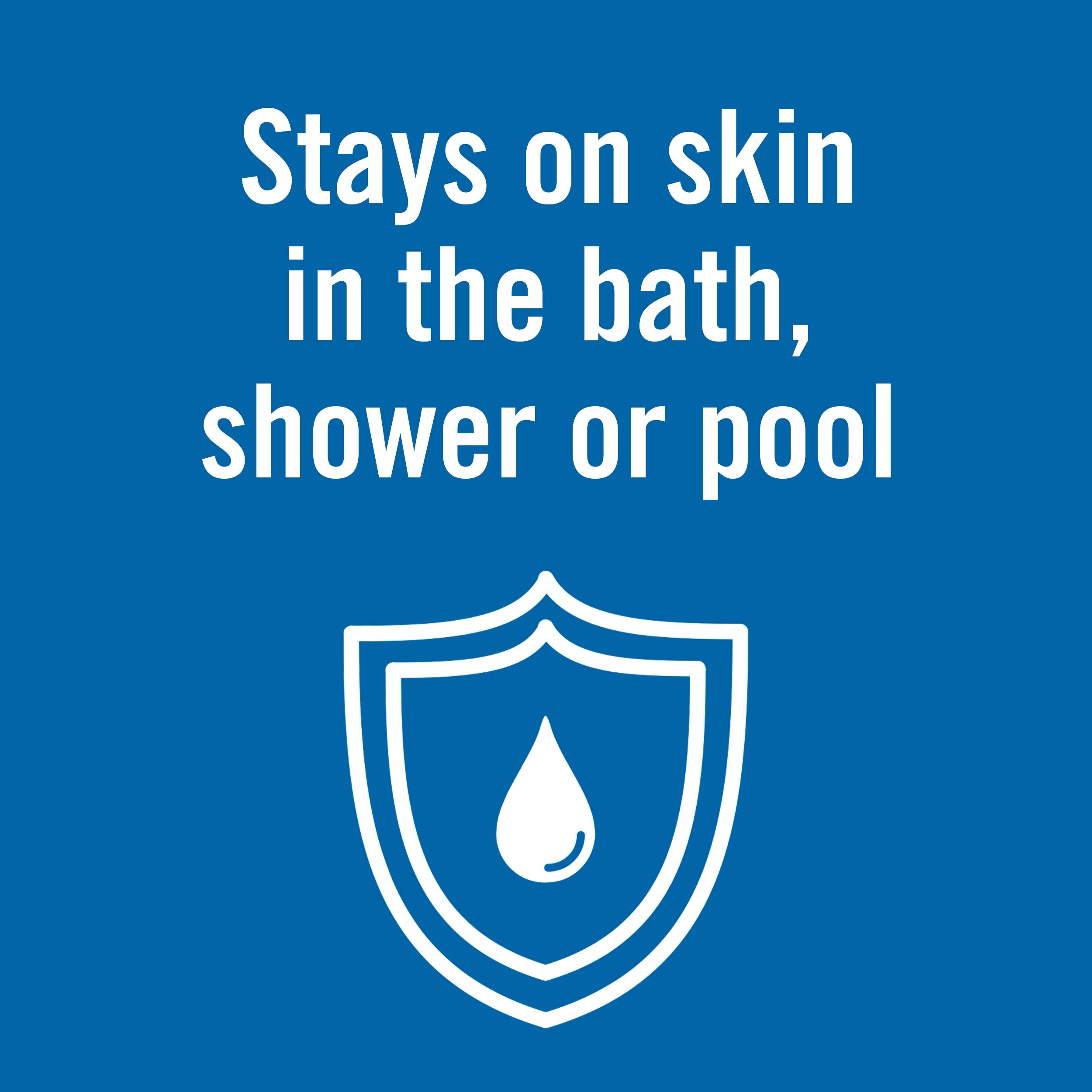 Nexcare bandages stay on even during sweating and vigorous activity.