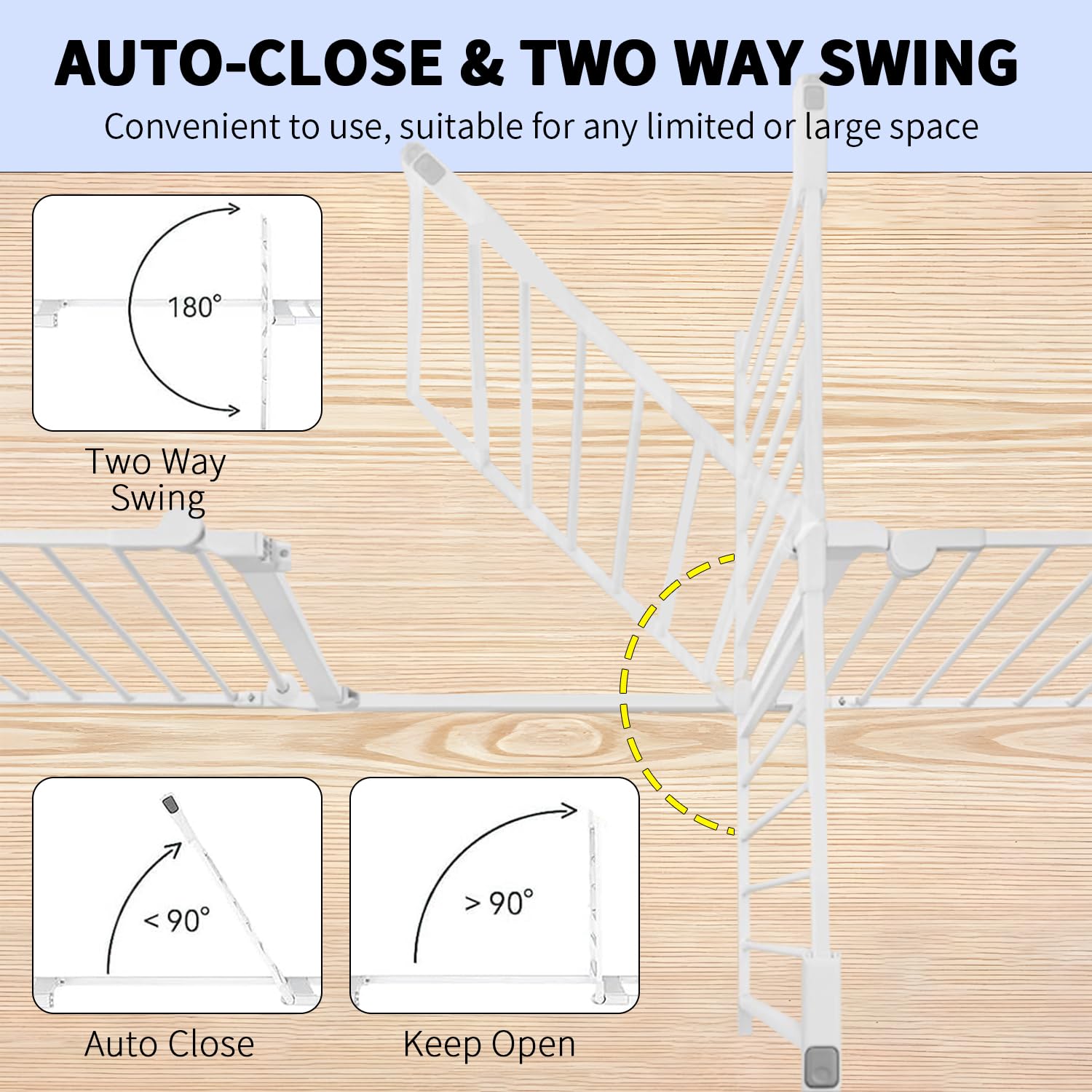 NexusSmash auto-close door keeps the gate safely closed after each pass.