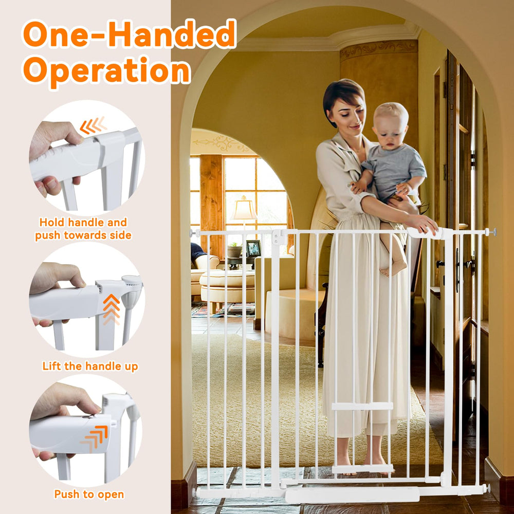 NexusSmash gate positioned at stairs doorway for pets