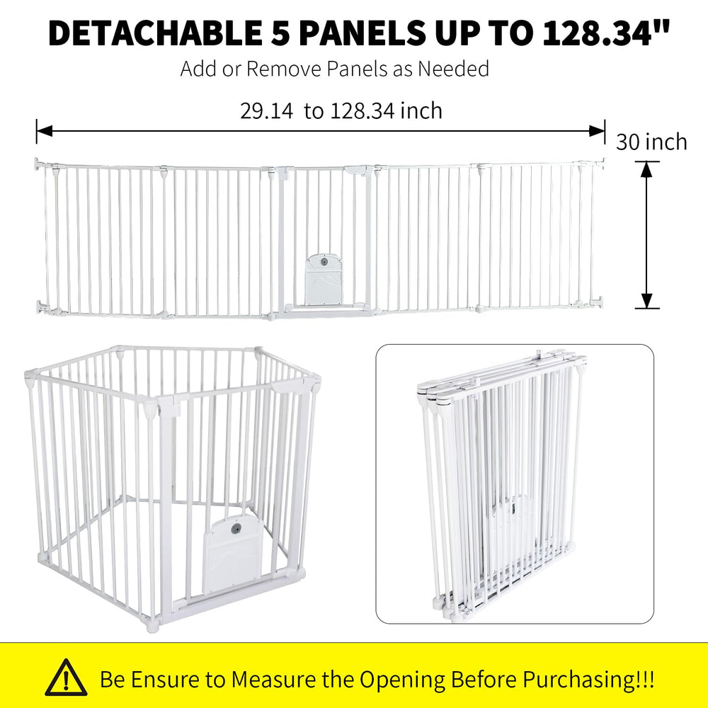 NexusSmash five-panel design fits irregular doorways for customizable safety zones.