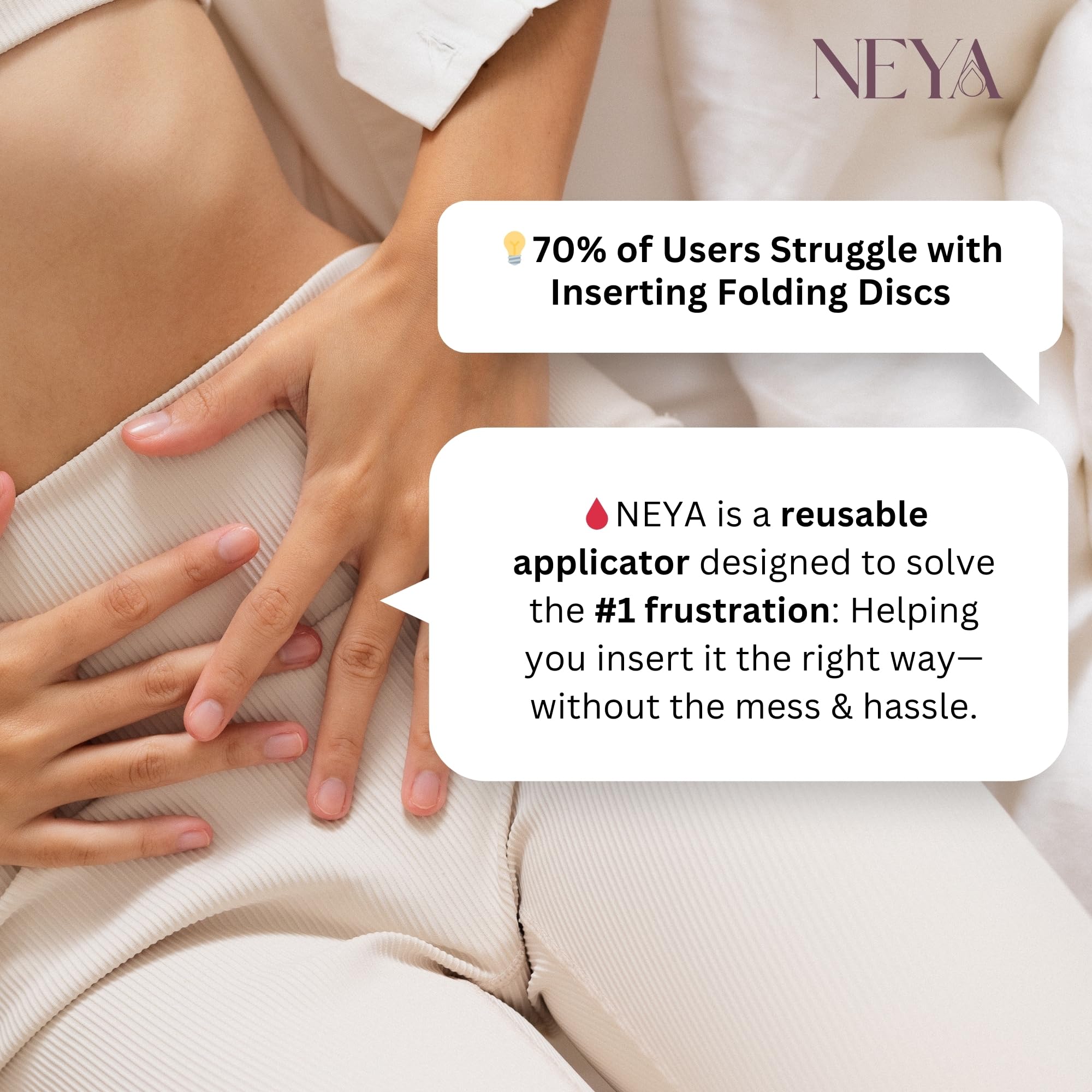 NEYA discreet bag-friendly case for easy travel