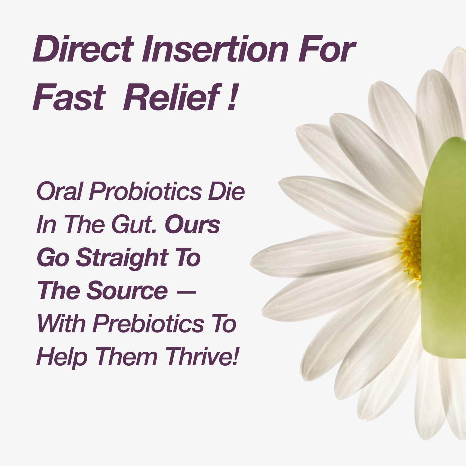 Neycher probiotic and prebiotic blend supports vaginal microbiome balance.