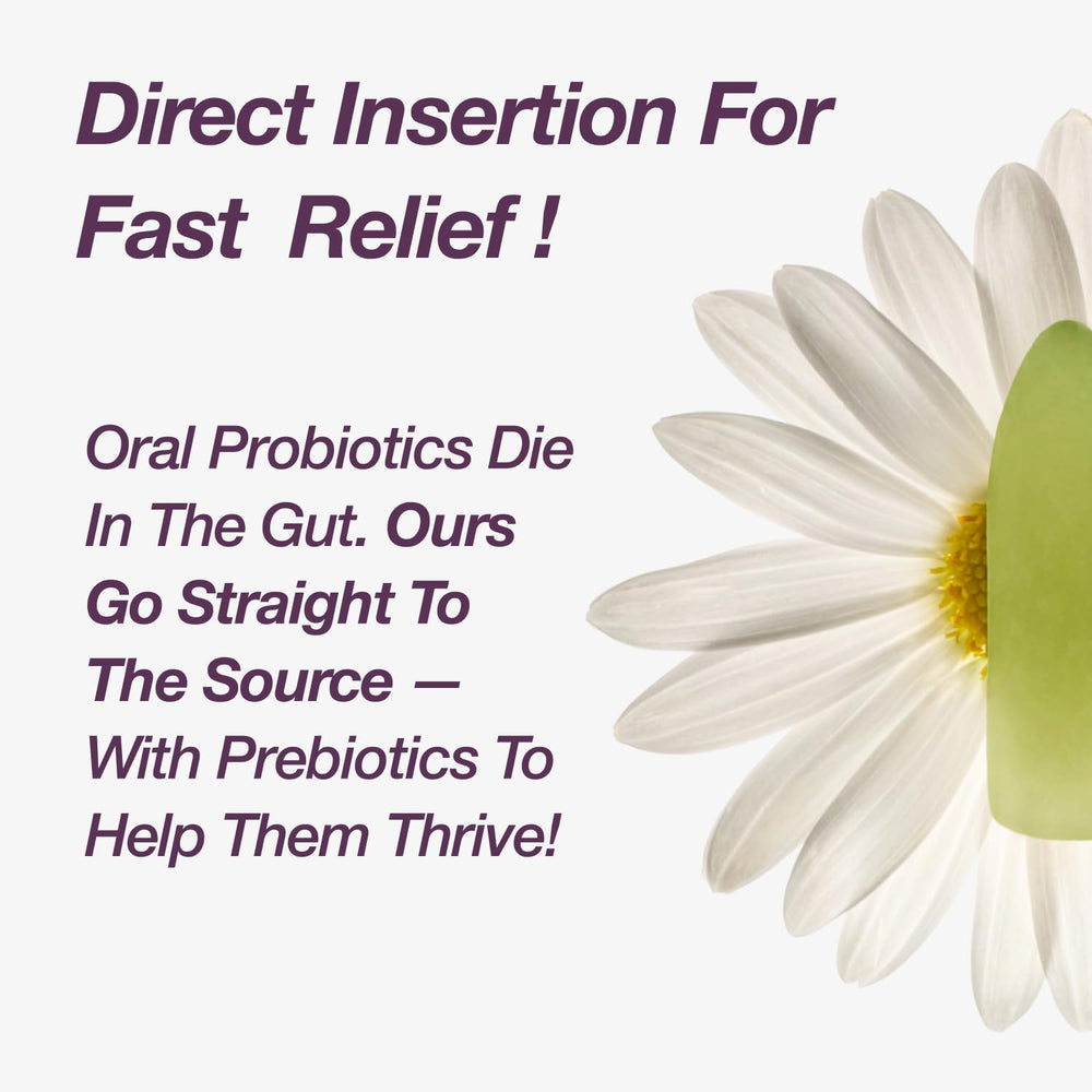 Neycher probiotic and prebiotic blend supports vaginal microbiome balance.