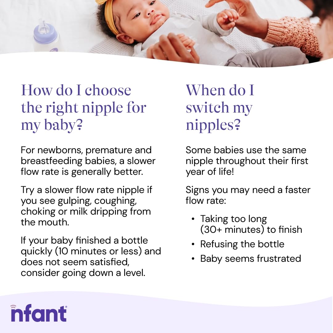 NFANT 2X app logo shows data-driven feeding guidance.