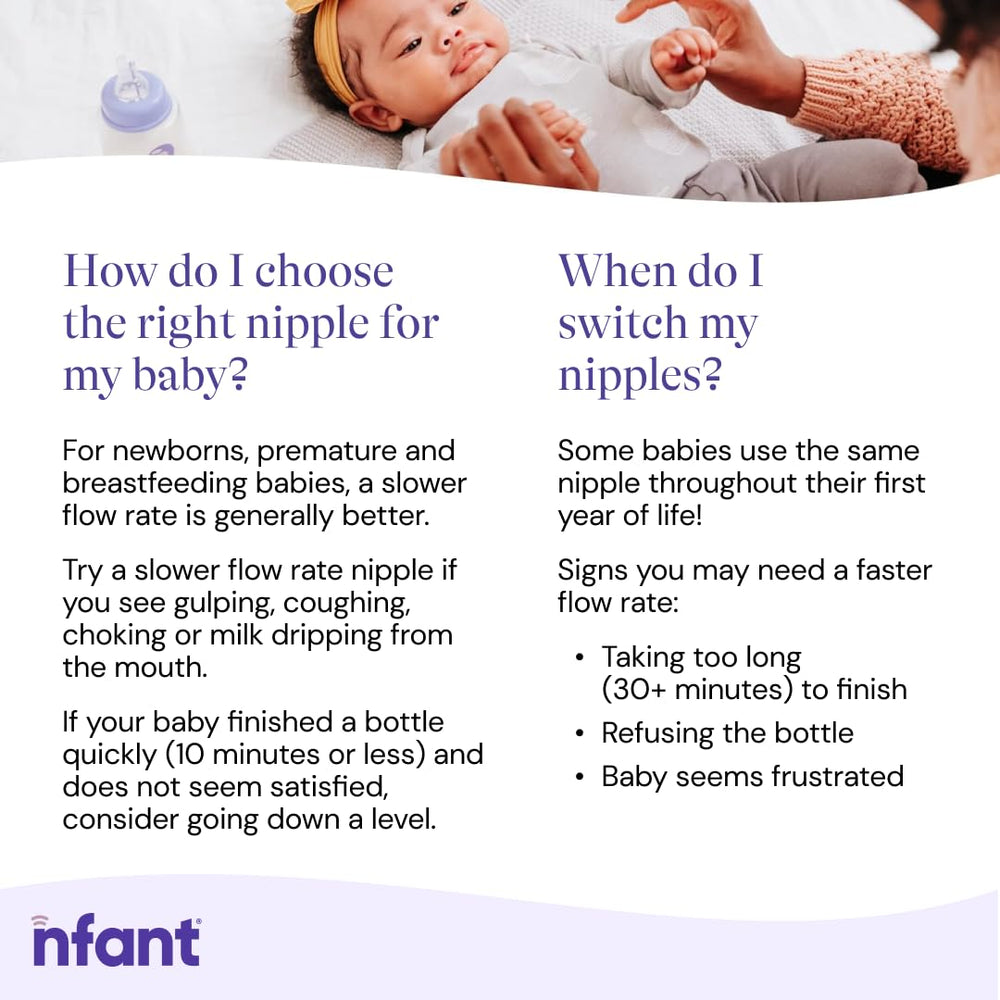 NFANT 2X app logo shows data-driven feeding guidance.