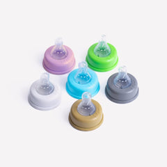 NFANT nipple fits standard-neck bottles for easy bottle swaps.