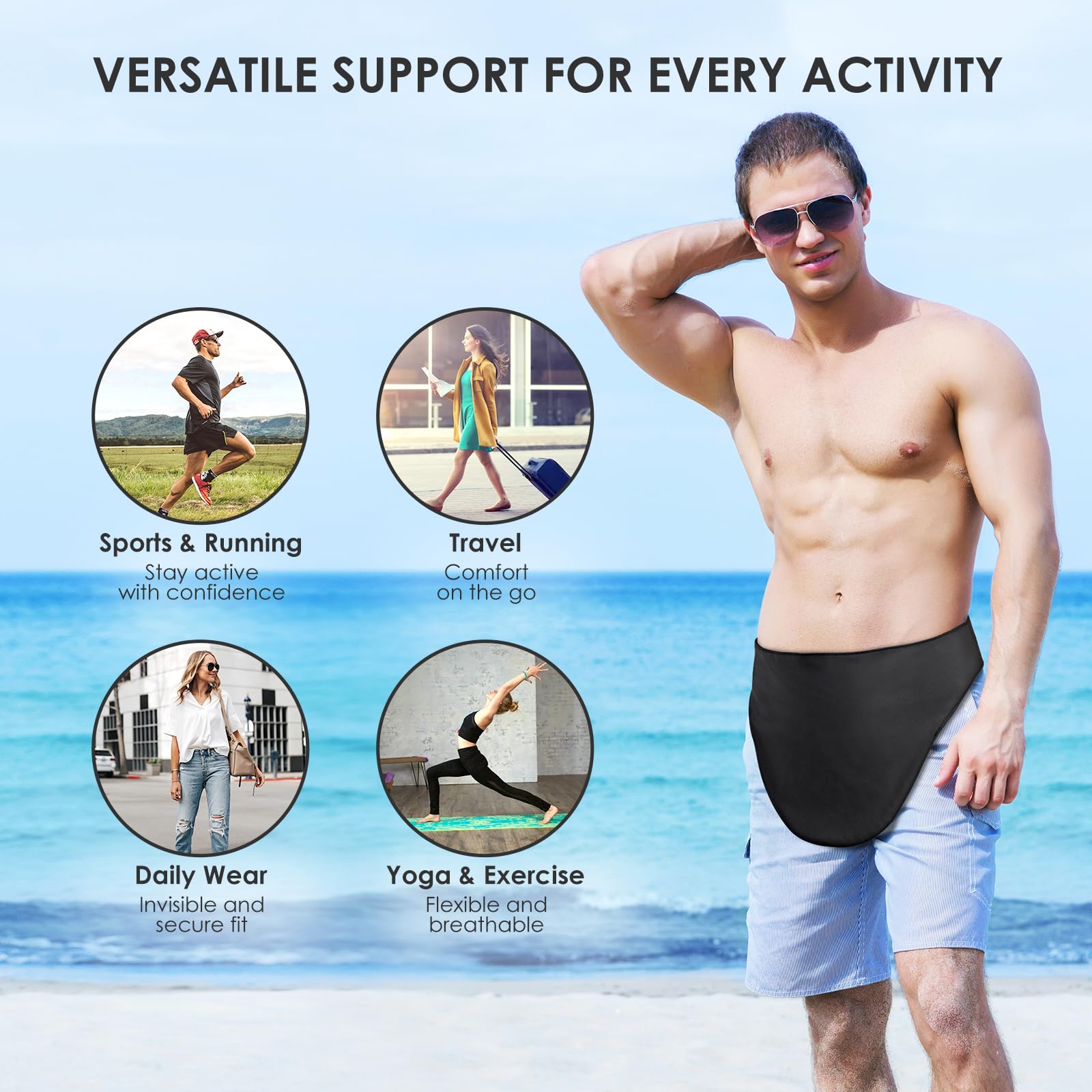 NFFTYUUT breathable hexagonal channels improve airflow for comfort.