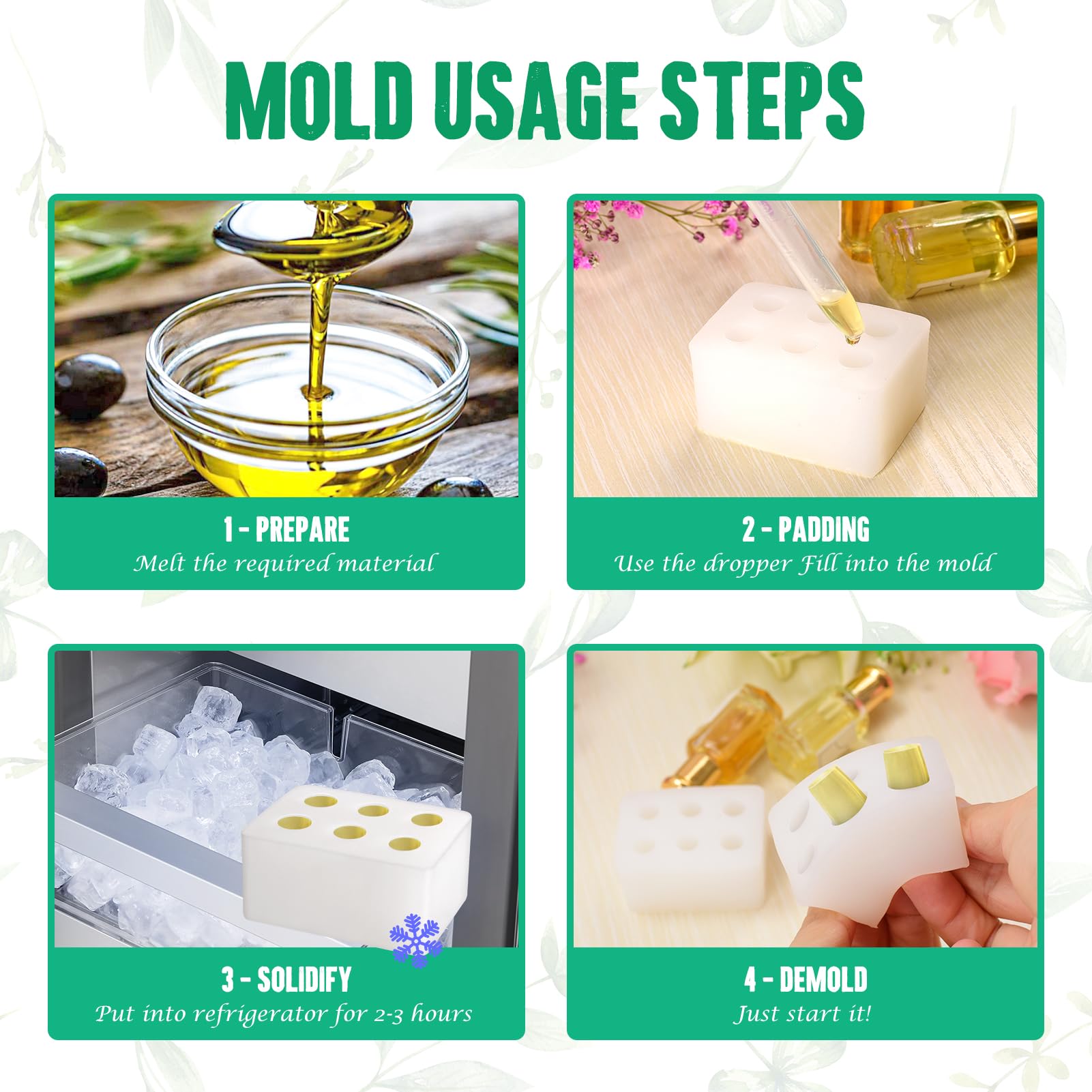 NFFTYUUT cleaning brush helps keep molds clean