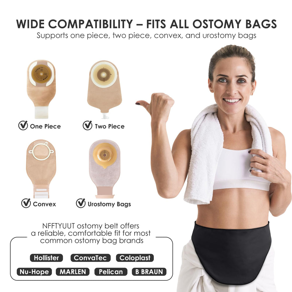 NFFTYUUT inner pocket secures various ostomy bags.
