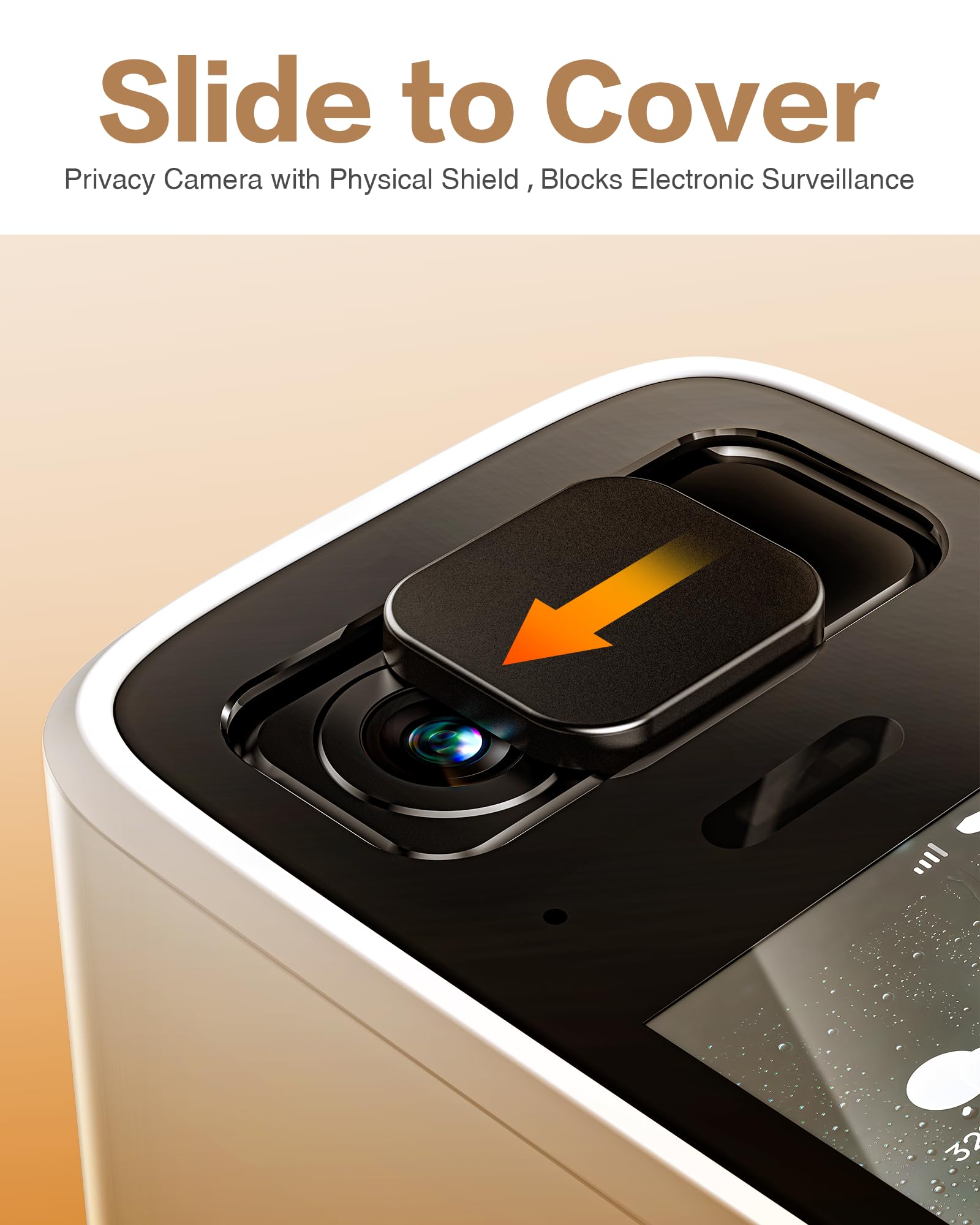 NGTeco privacy lens cover blocks recording when not in use