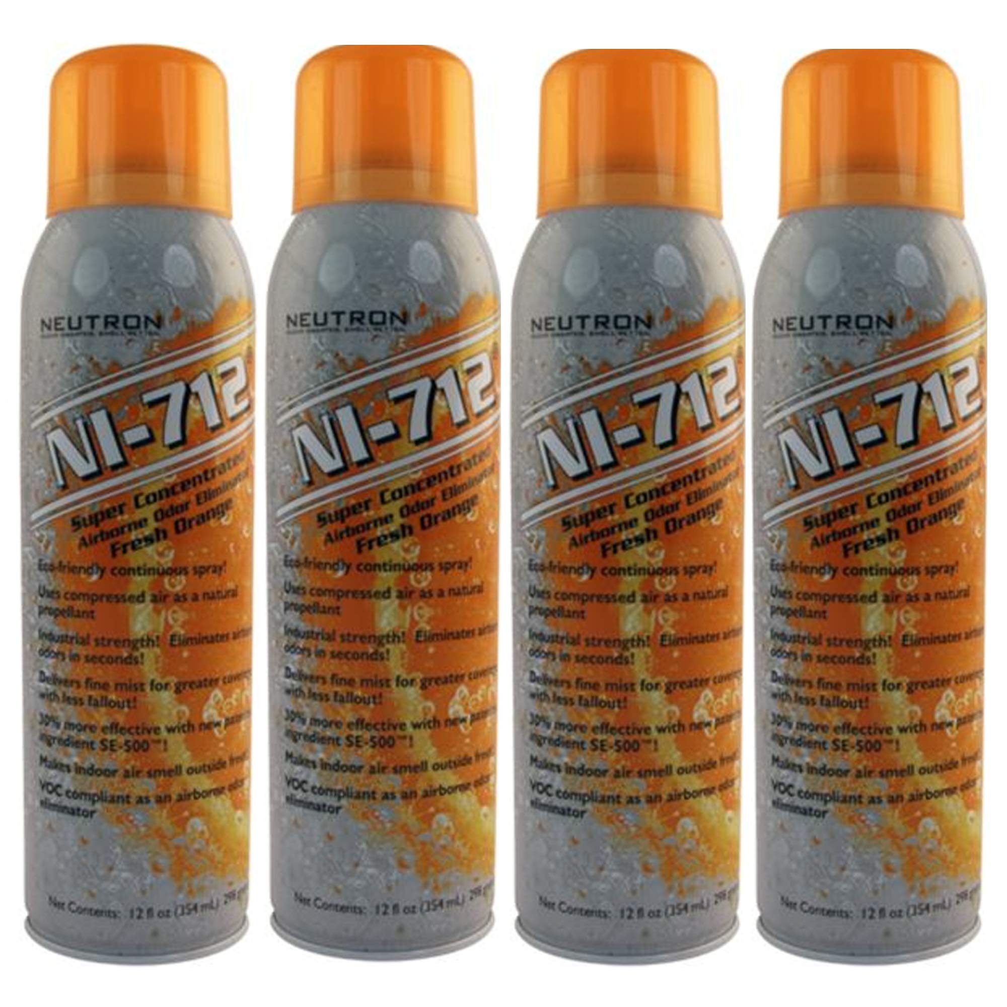 Ni-712 Neutron orange dry mist bottle for quick scent refresh