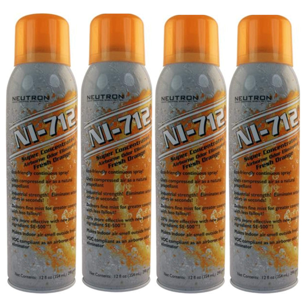 Ni-712 Neutron orange dry mist bottle for quick scent refresh