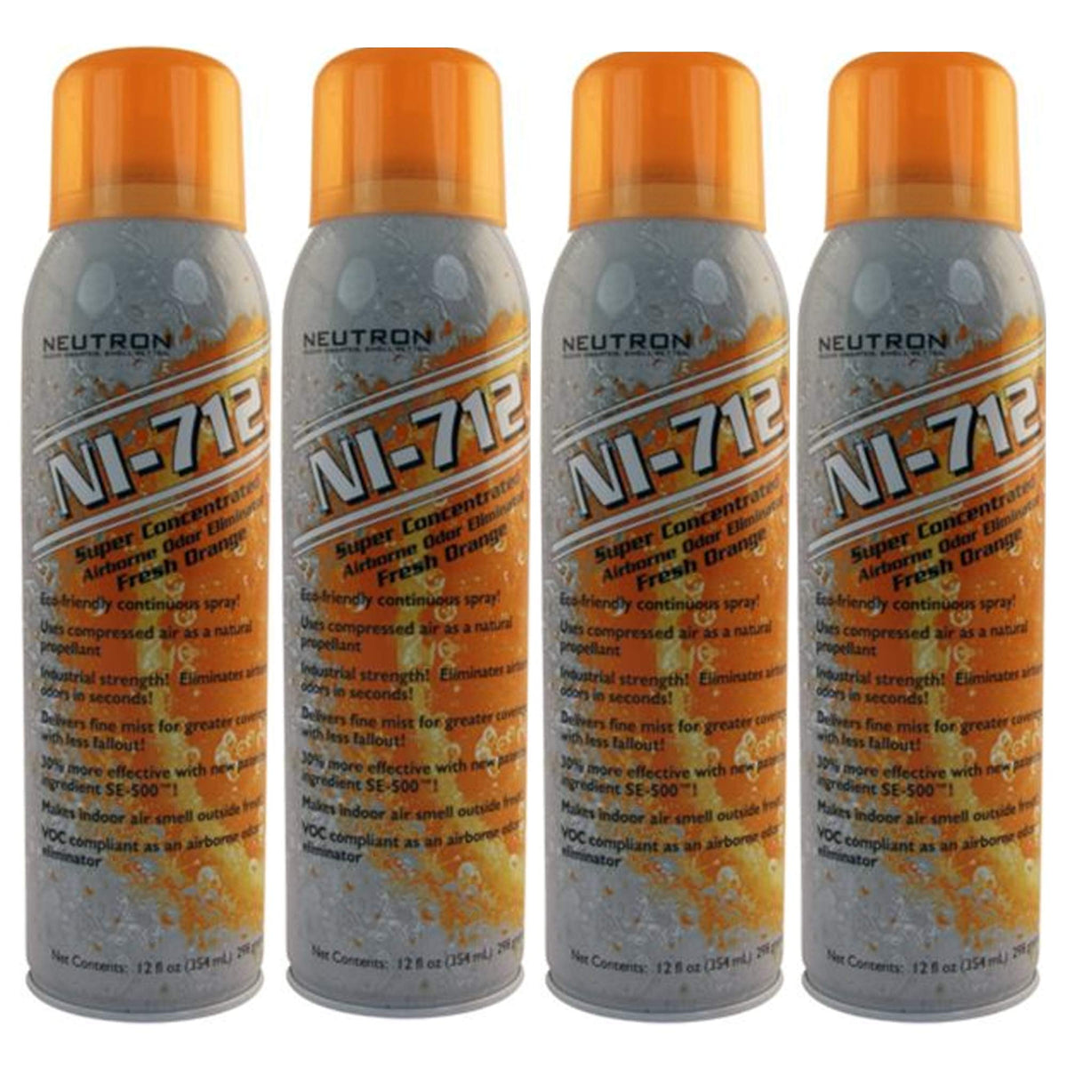 Ni-712 Neutron orange dry mist bottle for quick scent refresh