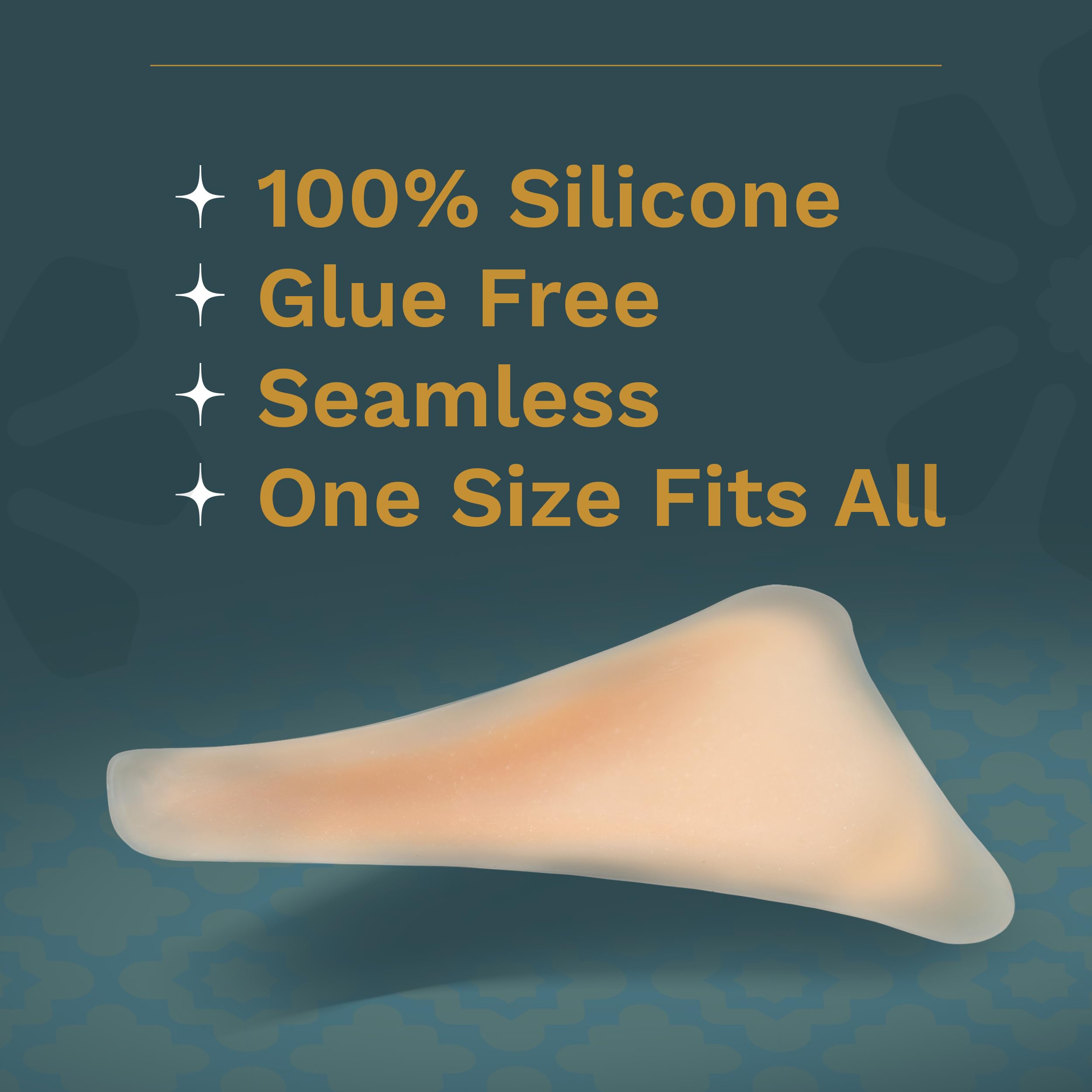 Nia Vertue cameltoe guard supports active wear without visible lines.