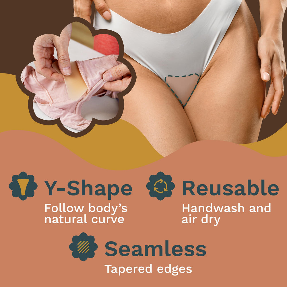 Nia Vertue Y-shape cameltoe design adapts to your body.