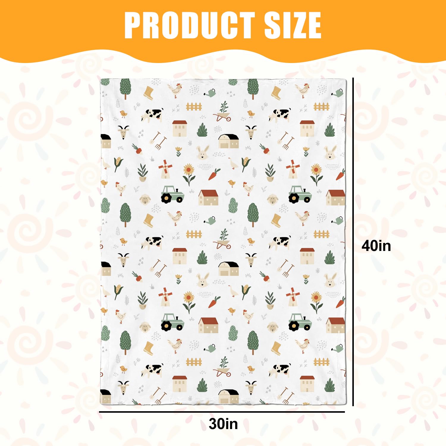 Niallant baby blanket close-up shows ultra-soft plush fabric with breathable comfort