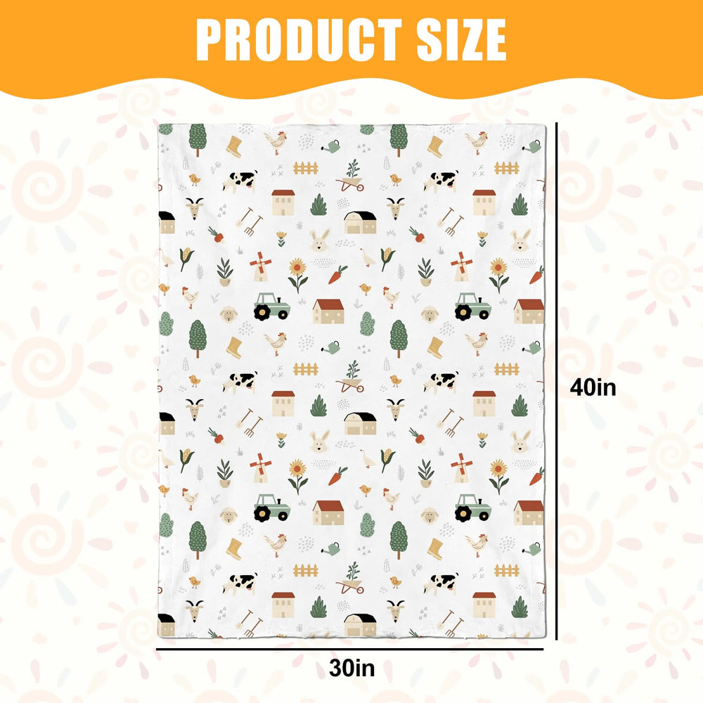 Niallant baby blanket close-up shows ultra-soft plush fabric with breathable comfort