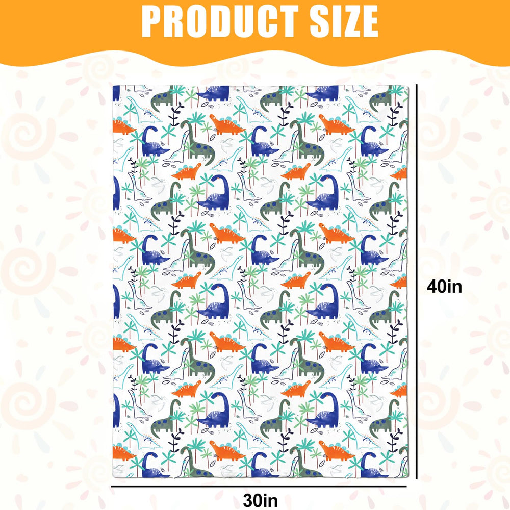 Nialnant baby blanket fits crib and nursery decor.