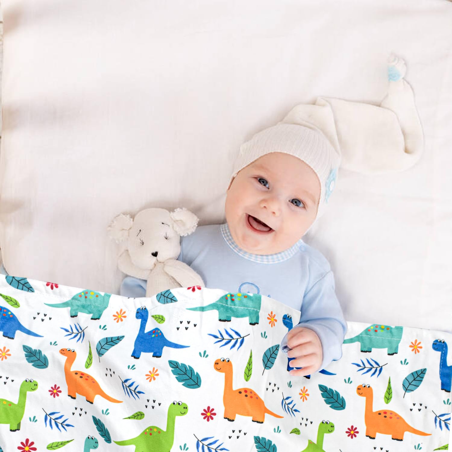 Nialnant easy care blanket is machine washable and softens over time
