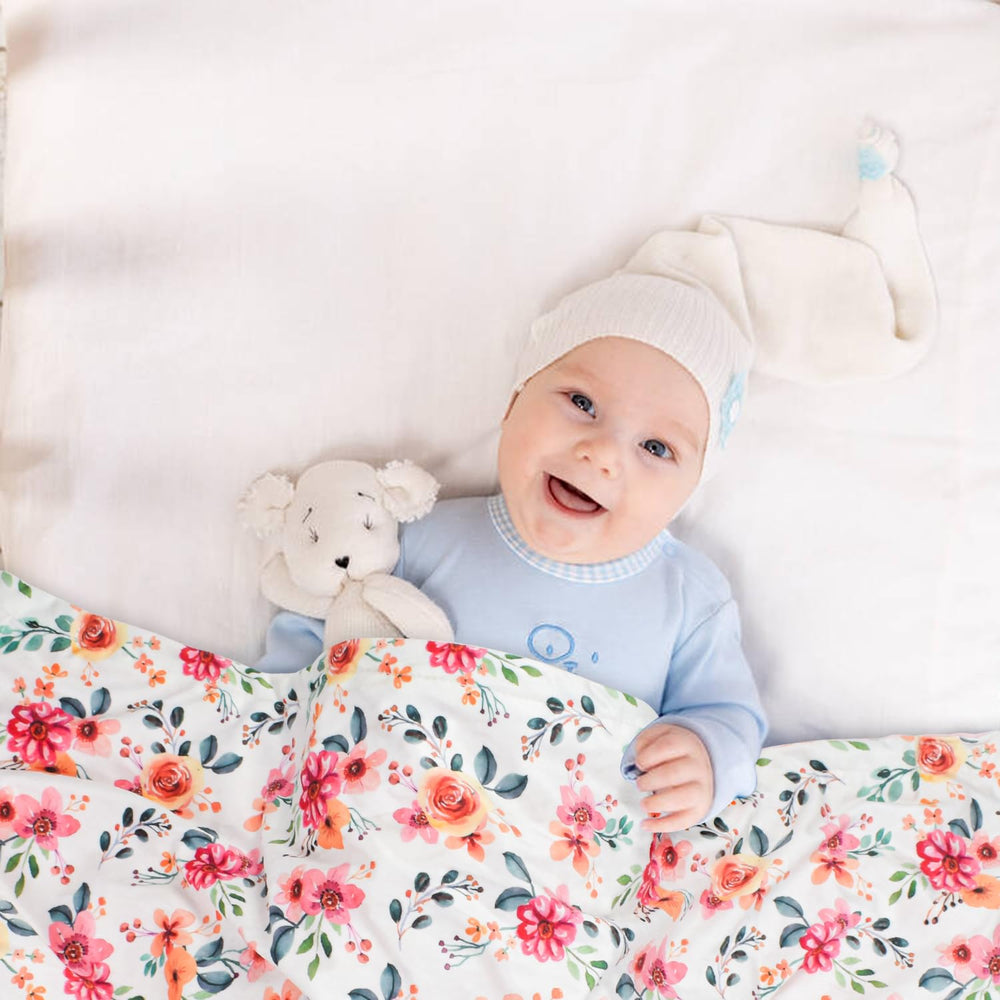 Nialnant nursery decor blanket adding a gentle, charming touch to a room.