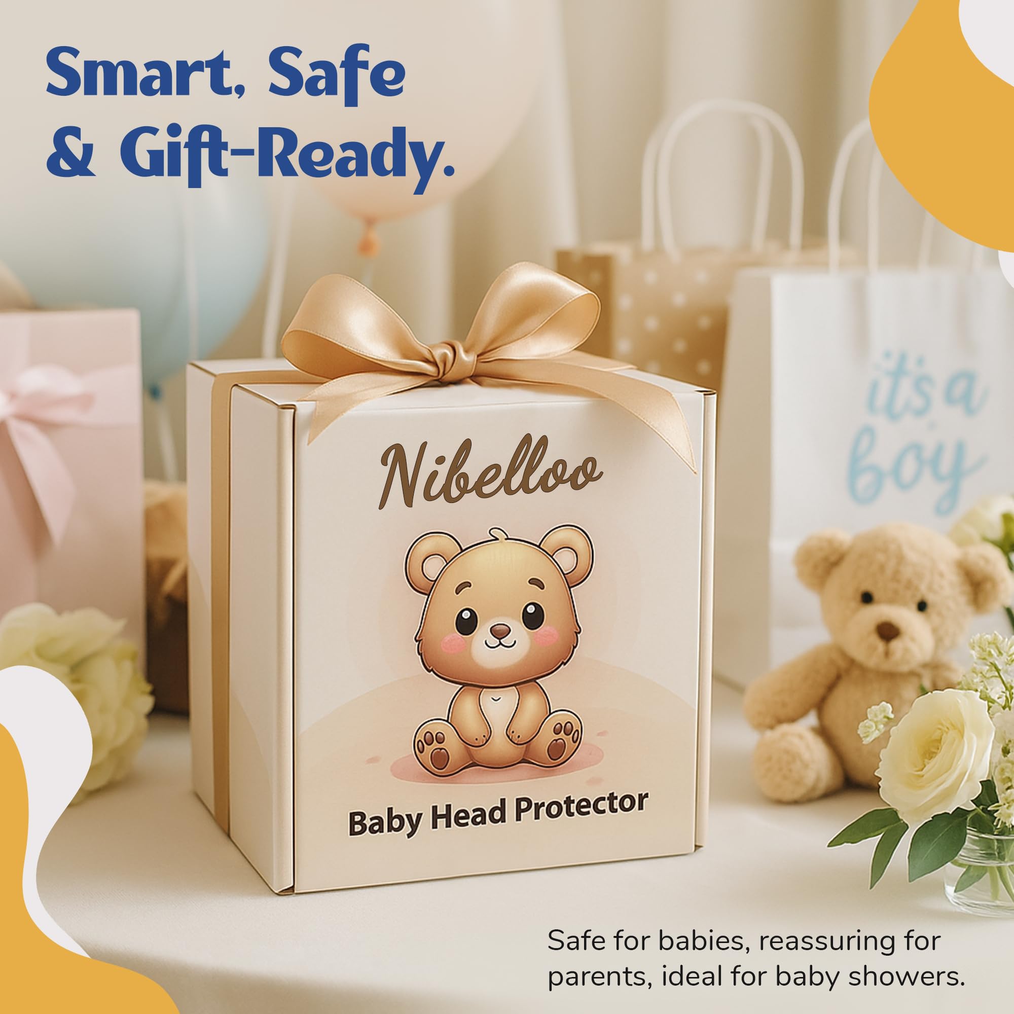 Learning to walk with Nibelloo helmet supports confident steps during early milestones