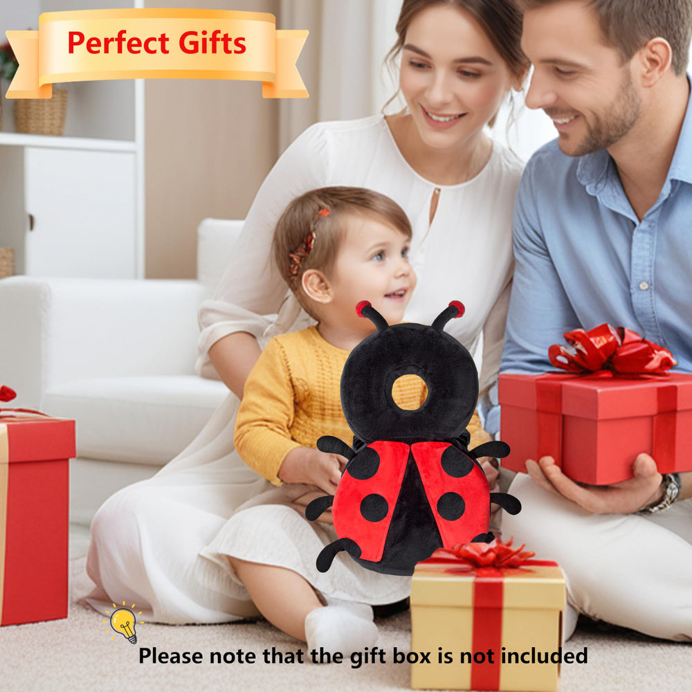 NICE CHOICE Ladybug adjustable-strap design provides a snug, comfortable fit for toddlers.