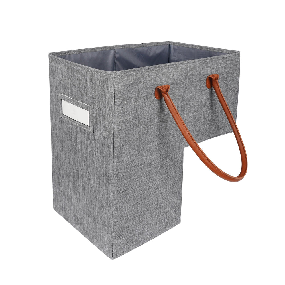 Nice & Simple Stair Basket is easy to spot clean to maintain a fresh look.