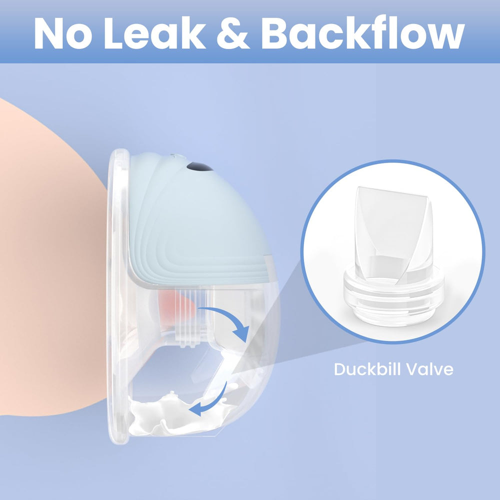 NICEGREEN LIFE transparent silicone valve BPA-free and visible