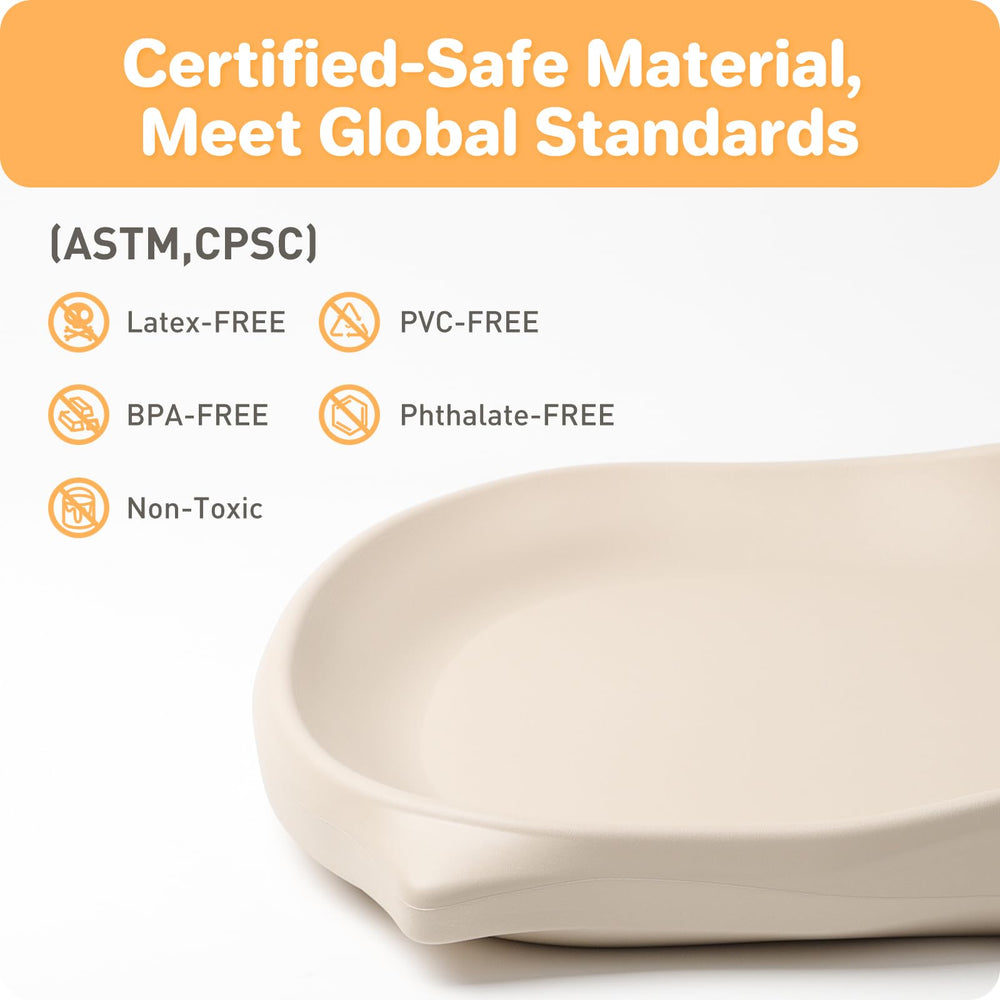 NICEMER pad supports gentle massage and moisturizer application.