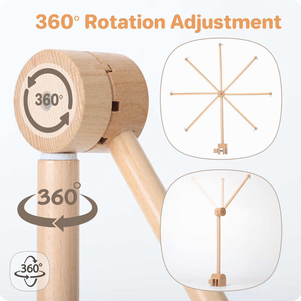 NICEMER Baby Crib Arm easy install promotes quick setup with no tools.