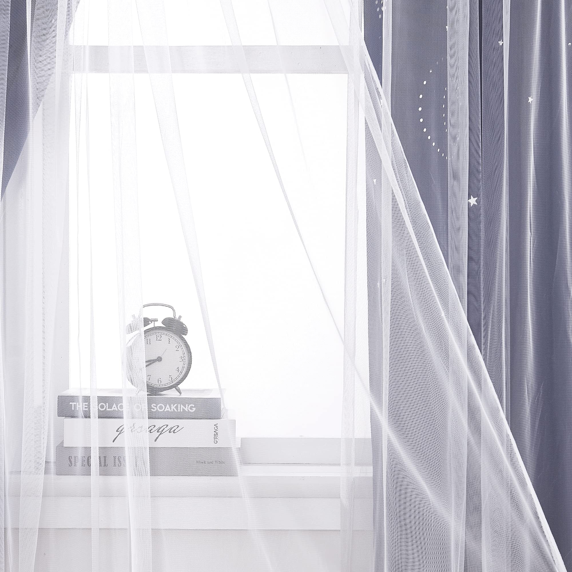 NICETOWN easy-care curtains are machine washable and quick to refresh