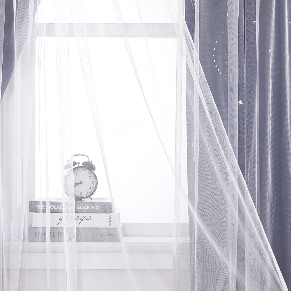 NICETOWN easy-care curtains are machine washable and quick to refresh