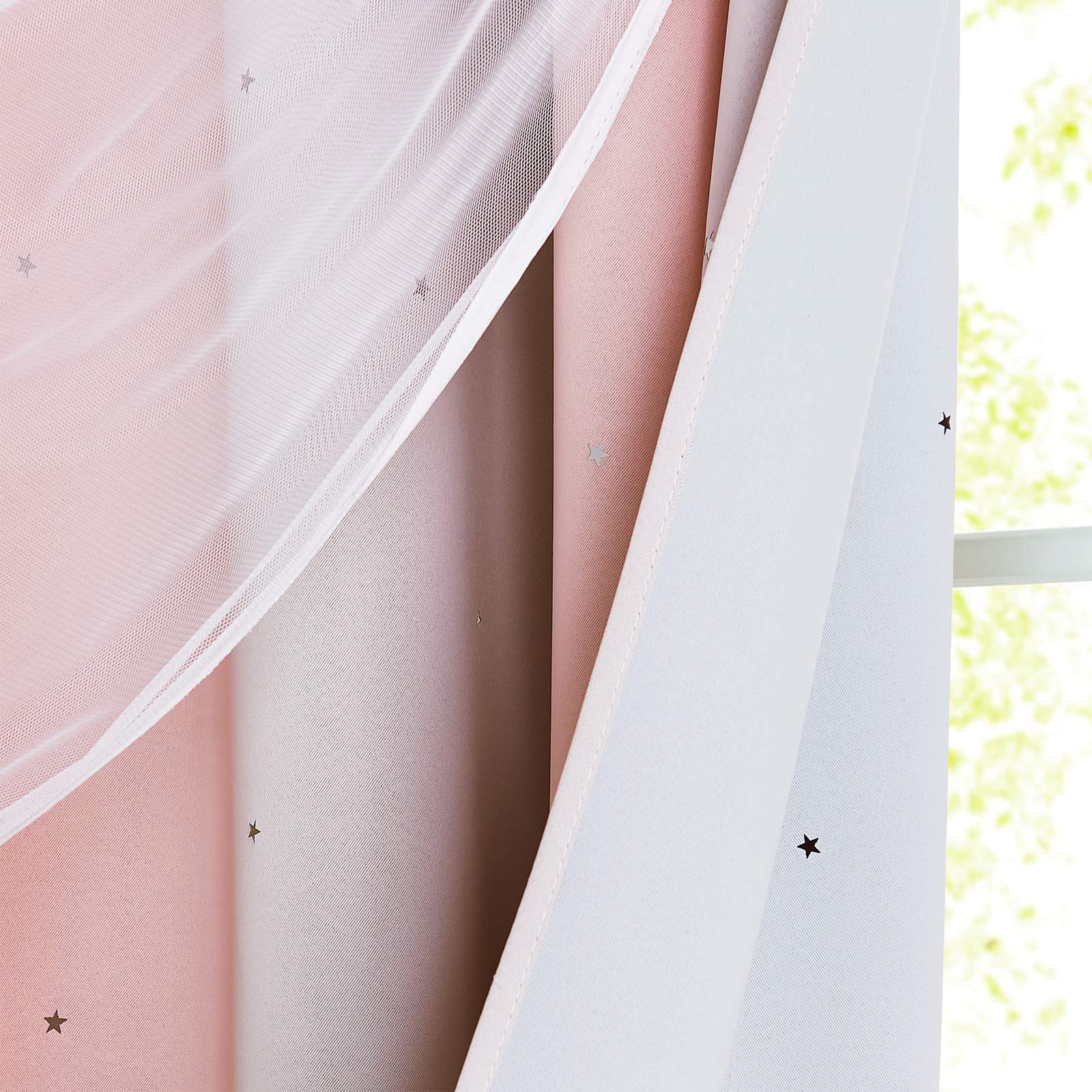 NICETOWN curtains are machine washable for easy care and longevity.