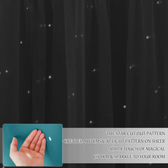 NICETOWN grommet-top curtains fit standard rods for easy installation and smooth operation.