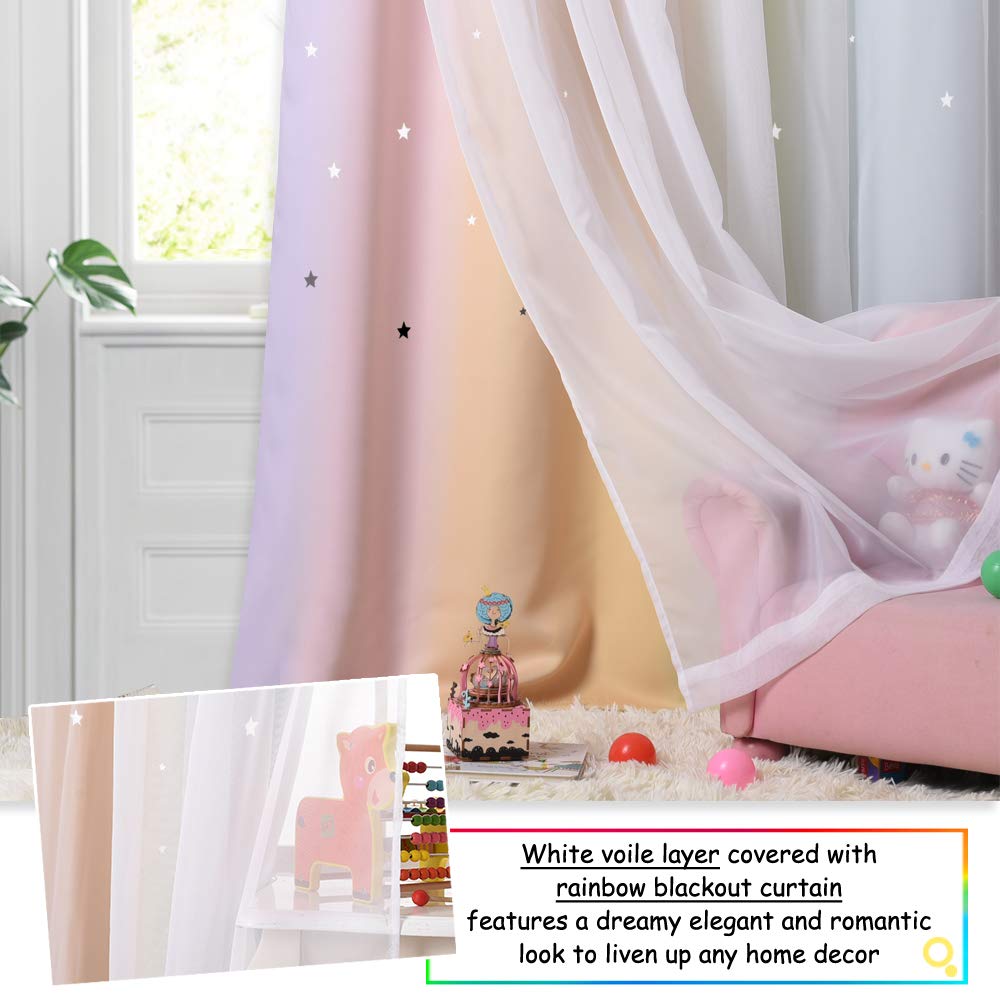 NICETOWN curtains shown in multiple lengths to fit different nursery windows