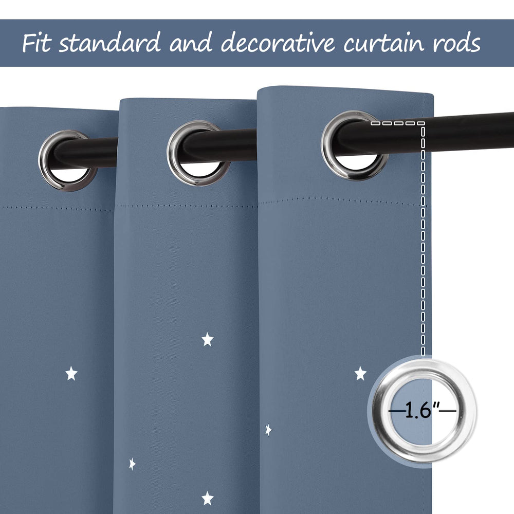 NICETOWN thermal insulated curtain helps moderate temperature and energy use