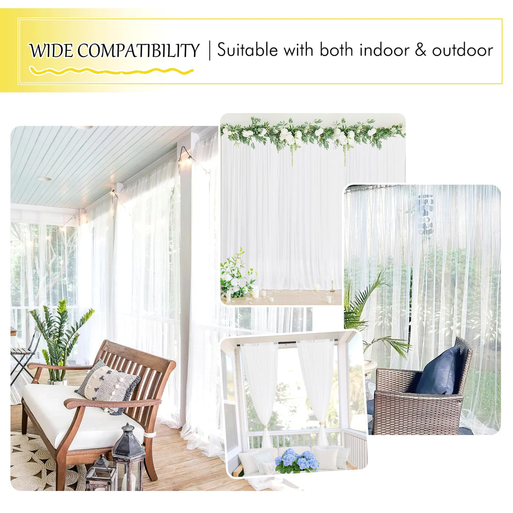 Nicetown travel-friendly outdoor netting is easy to pack and deploy anywhere.