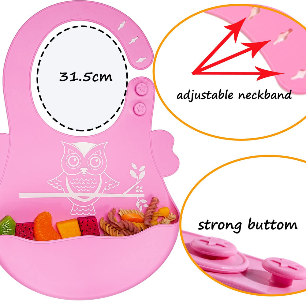 NICINGU long-handled silicone spoon aids safe feeding for teething babies