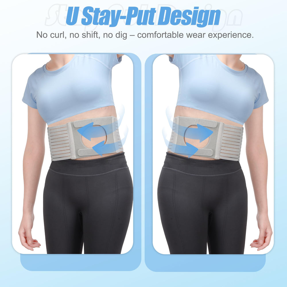 NIdreamCE adjustable belt adapts to movement for long-lasting comfort.